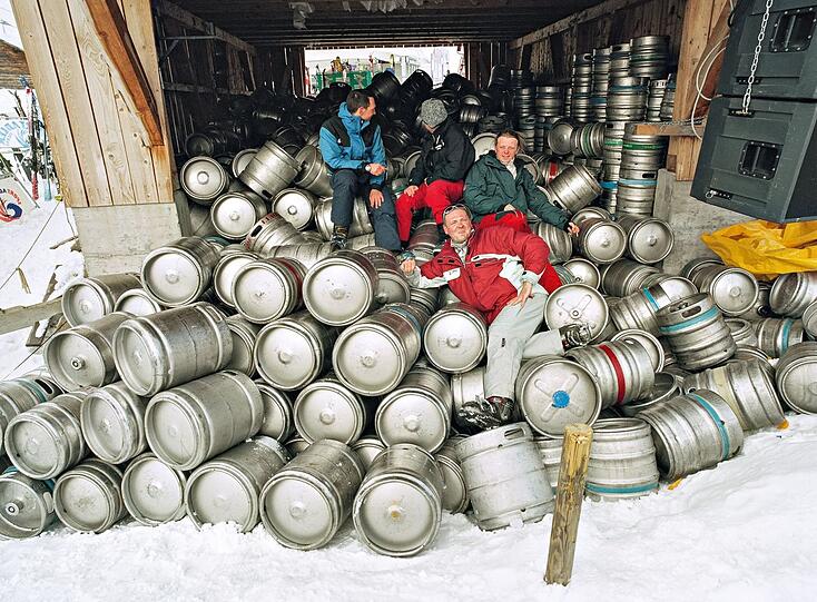 Das Bier fließt in Strömen. Und nicht nur das.