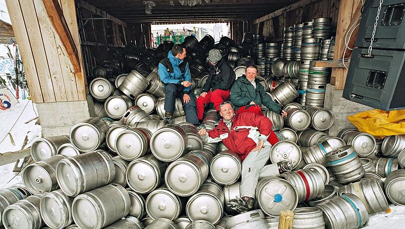 Das Bier fließt in Strömen. Und nicht nur das. Das Bier fließt in Strömen. Und nicht nur das.