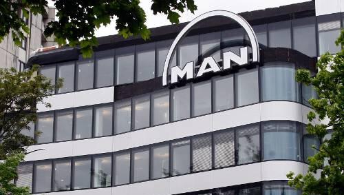 Auch hier waren die Fahnder: Die Konzernzentrale von MAN in München Auch hier waren die Fahnder: Die Konzernzentrale von MAN in München