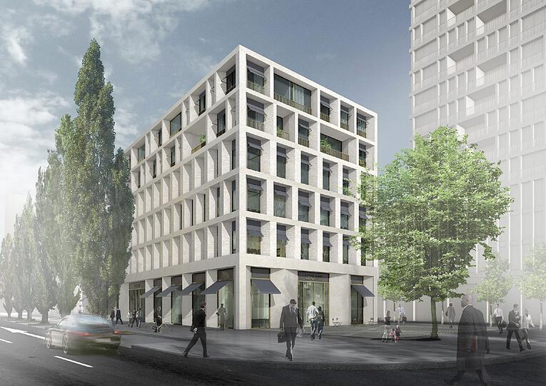 So soll das neue Quartier "Schwabinger Tor" aussehen. In dieser Architektur soll ein kreatives Umfeld entstehen, versprechen die Macher des Projekts.