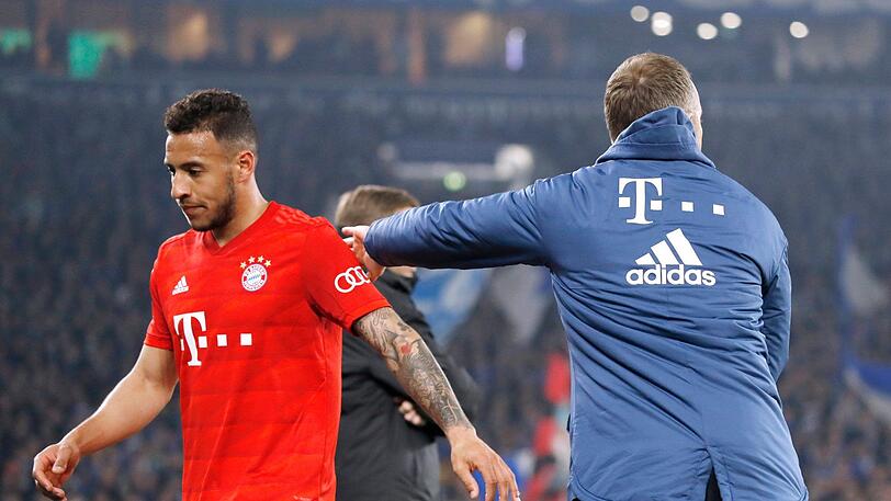 War dies sein letzter Auftritt im Dress des FC Bayern? Corentin Tolisso wird im Pokalspiel gegen Schalke am 3. März ausgewechselt