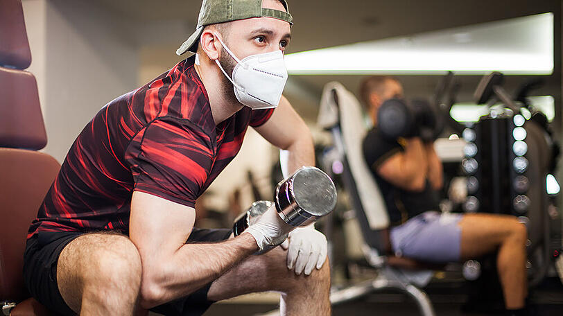 Kein Raum für Sport: Im Teil-Lockdown müssen die Fitnessstudios wieder schließen.