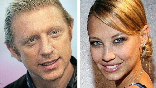 Boris Becker und Alessandra 'Sandy' Meyer-Wölden. Boris Becker und Alessandra 'Sandy' Meyer-Wölden.