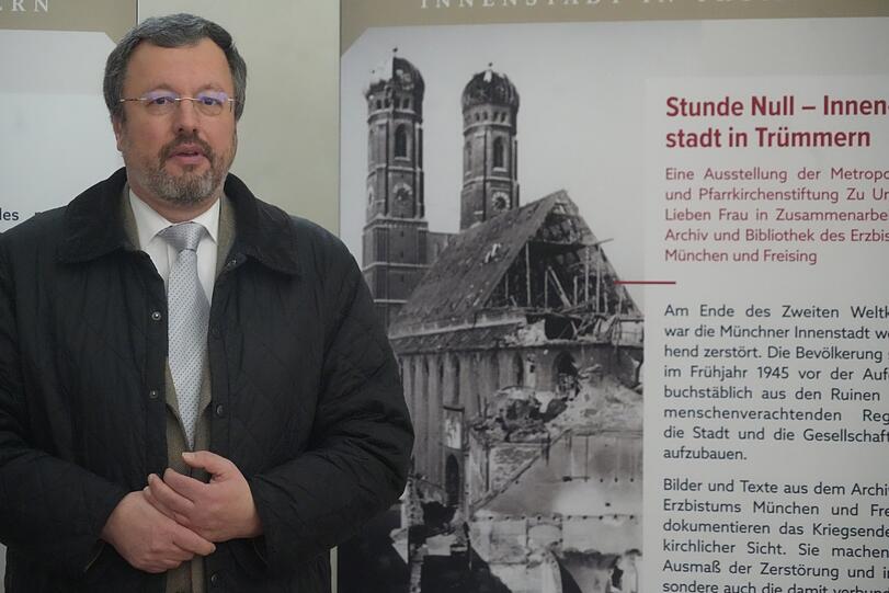 Roland Götz, stellvertretender Archiv- und Bibliotheksdirektor.
