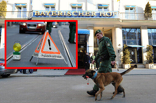 Alle Jahre wieder: Chaos in der Münchner Innenstadt! Überall Polizei und Passanten dürfen sich auf lange Umwege einstellen.