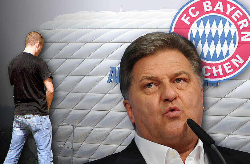Mediendirektor Markus Hörwick hat den Wildbieslern in der Allianz Arena den Kampf angesagt.