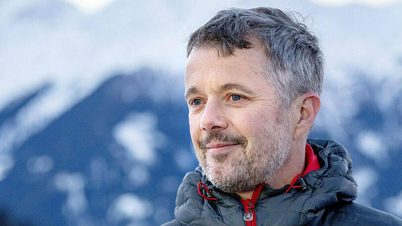 Frederik von Dänemark hat sich beim Skifahren verletzt