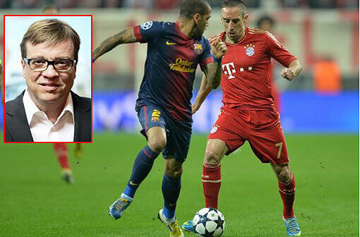 Bela Rethy kommentierte im ZDF das Halbfinal-Spiel des FC Bayern München gegen den FC Barcelona.
