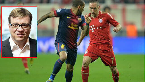 Bela Rethy kommentierte im ZDF das Halbfinal-Spiel des FC Bayern München gegen den FC Barcelona. Bela Rethy kommentierte im ZDF das Halbfinal-Spiel des FC Bayern München gegen den FC Barcelona.