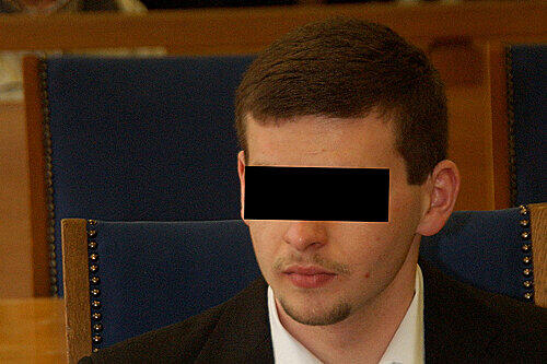 Wollte sein Opfer demütigen: der Schüler Andreas R. (21) vor dem Nürnberger Landgericht.