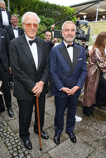 Franz Herzog von Bayern mit Partner Thomas Greinwald