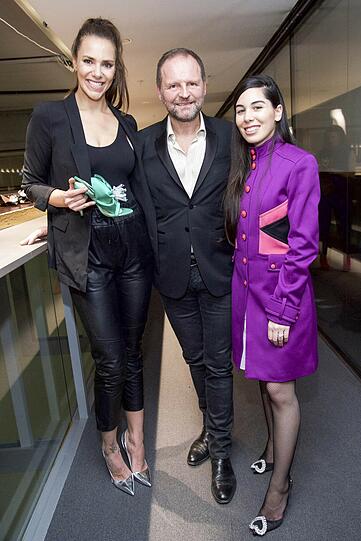 Esther Sedlaczek, Siegbert Wahler und Anabelle Tsitsin
