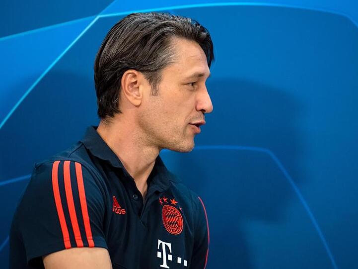 Trainer Niko Kovac kommt zur Pressekonferenz. Foto: Sven Hoppe/dpa