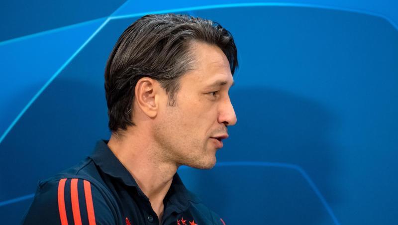 Trainer Niko Kovac kommt zur Pressekonferenz. Foto: Sven Hoppe/dpa Trainer Niko Kovac kommt zur Pressekonferenz. Foto: Sven Hoppe/dpa