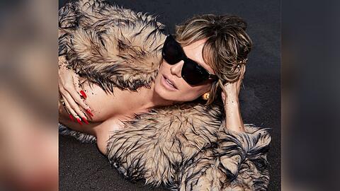 So sexy inszeniert sich Heidi Klum für ihren neuen Song.