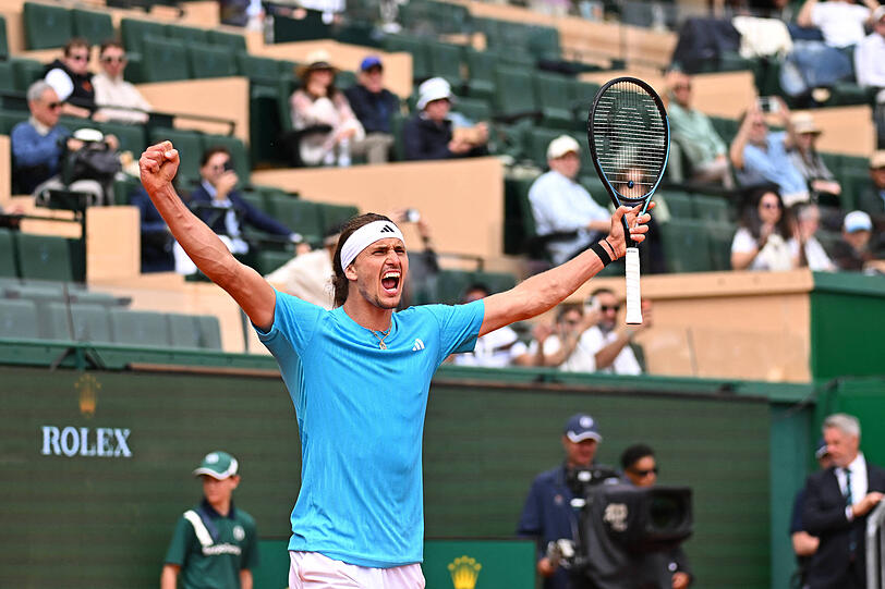 Will in München nicht nur beim Spiel des FC Bayern gegen Real Madrid jubeln: Alexander Zverev. Will in München nicht nur beim Spiel des FC Bayern gegen Real Madrid jubeln: Alexander Zverev.