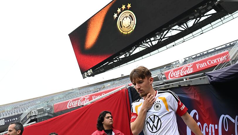 Lennart Karl auf dem Weg zum Training im Soldier Field, bei dem seine WM-Tr&auml;ume platzten.