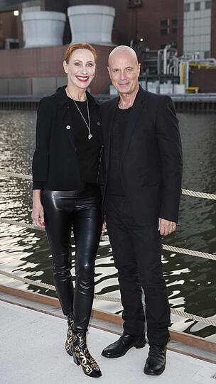 Schauspiel-Duo und Ehepaar: Andrea Sawatzki und Christian Berkel.