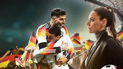 In "Deutschland. Fußball. Sommermärchen 2024?" wandelt Esther Sedlaczek auf den Spuren von König Fußball.