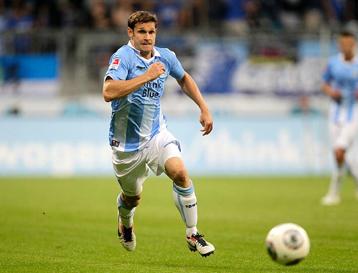 Der Schnurrbart ist ab. Das ändert aber nichts daran, dass Moritz Volz auch in Frankfurt in der Startelf der Löwen steht.