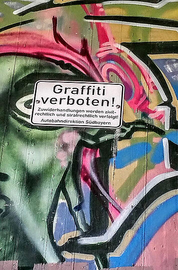 Ironie pur. Danke an Angela Johnson für dieses Foto.