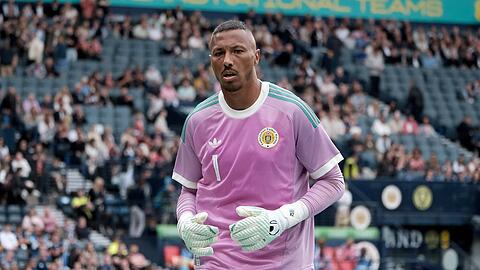Will dem DFB-Team das Leben schwer machen: Curacao-Keeper Eloy Room.