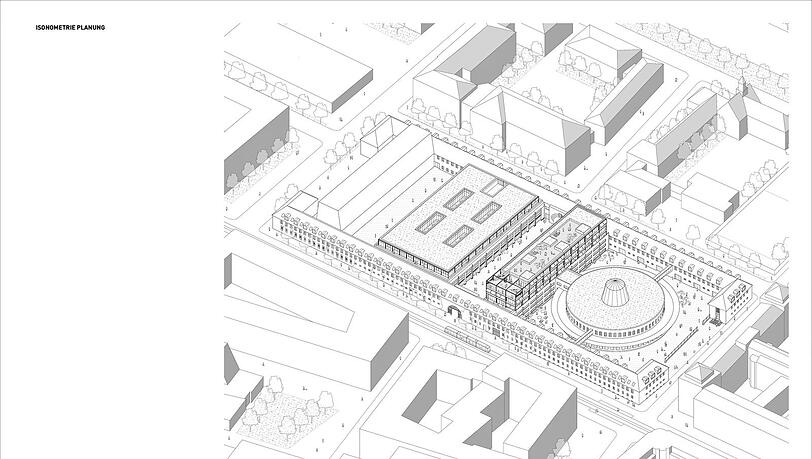 Das historische Post-Gelände, samt Nord- und Südflügel, gehört Google. Das historische Post-Gelände, samt Nord- und Südflügel, gehört Google.