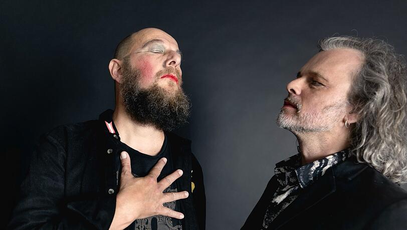Sebastian Horn (links) und Gerd Baumann gründeten vor gut zehn Jahren die Band Dreiviertelblut.