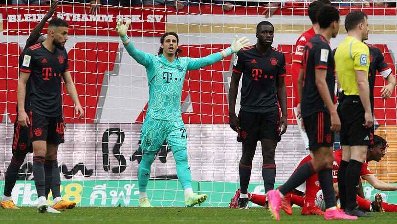 Die Bayern zeigten sich gegen Mainz in der Abwehr einmal mehr vogelwild.
