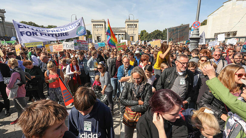 Die Bilder vom "Fridays for Future"-Klimastreik in München.