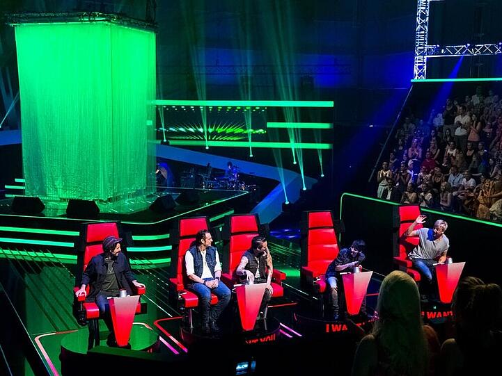 Die "Voice"-Coaches warten auf die Talente