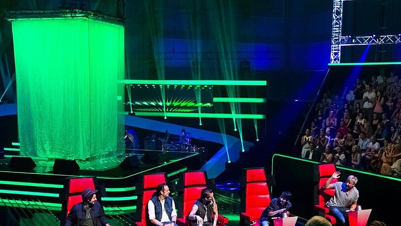 Die "Voice"-Coaches warten auf die Talente Die "Voice"-Coaches warten auf die Talente