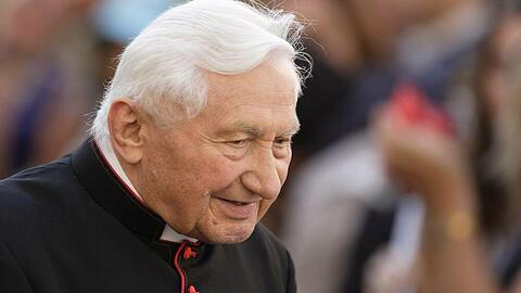 Georg Ratzinger im Jahr 2010 während eines Aufenthalts in Rom.
