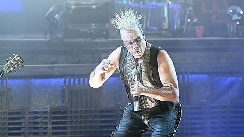 Till Lindemann in München auf der Bühne.