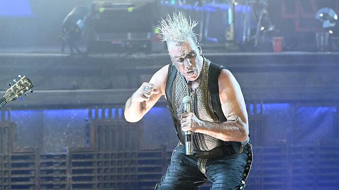 Till Lindemann in München auf der Bühne.