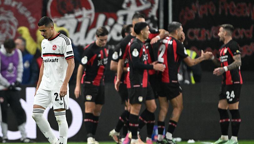 Am Ende war Bundesligist Bayer Leverkusen zu stark f&uuml;r den 1. FC N&uuml;rnberg.