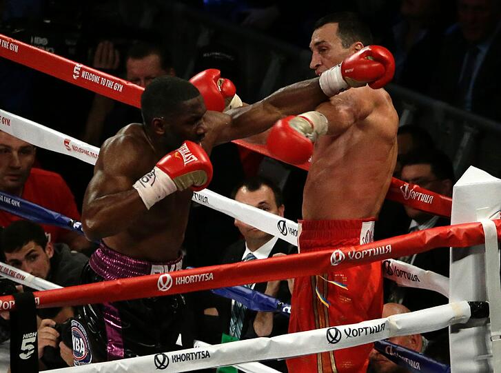 Bryant Jennings hatte zu keiner Zeit eine Chance gegen Wladimir Klitschko. Die Bilder vom Kampf.