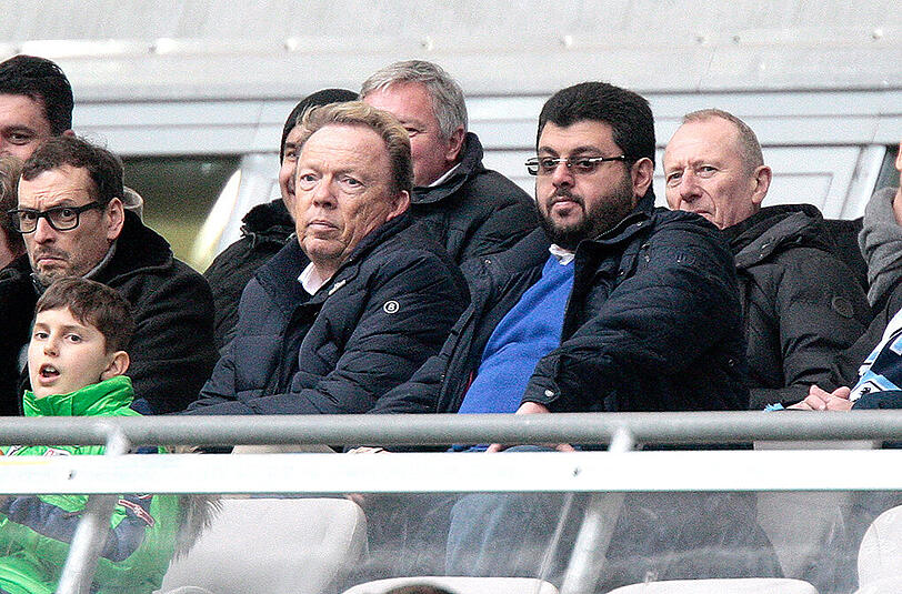 Gegen Paderborn will Hasan Ismaik wieder in die Allianz Arena kommen.