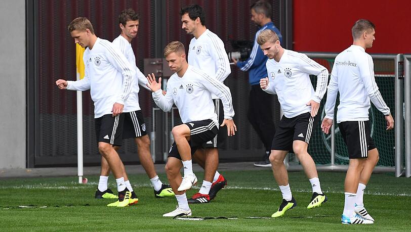 Die deutsche Nationalmannschaft versammelt sich in dieser Woche erstmals wieder. Die deutsche Nationalmannschaft versammelt sich in dieser Woche erstmals wieder.