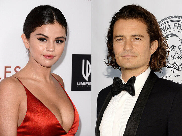 Feste Größen im Show-Geschäft: Selena Gomez und Orlando Bloom