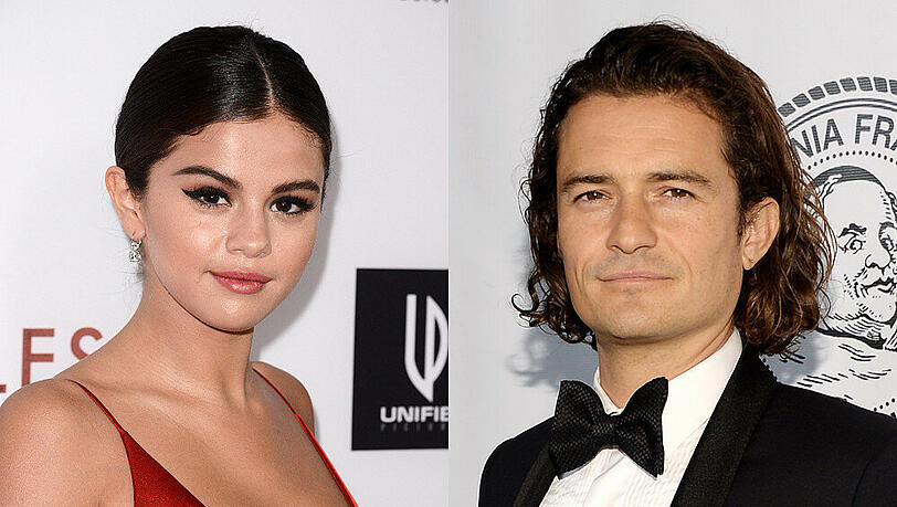 Feste Größen im Show-Geschäft: Selena Gomez und Orlando Bloom Feste Größen im Show-Geschäft: Selena Gomez und Orlando Bloom