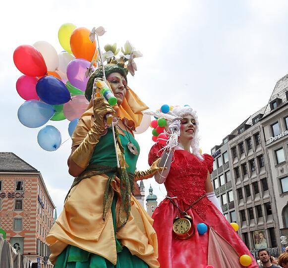 München feierte am Samstag seinen 856. Geburtstag. Auch am Sonntag gehen die Feierlichkeiten in der Innenstadt weiter. Die Bilder vom Stadtgründungsfest!