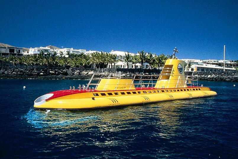 Lanzarote: Ausflug mit dem Yellow Submarine.