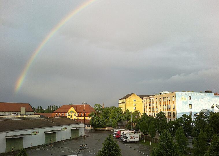 Der Großmarkt unterm Regenbogen