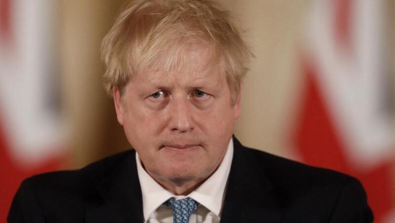 Boris Johnson hatte seine Infektion am 27. März öffentlich gemacht. Boris Johnson hatte seine Infektion am 27. März öffentlich gemacht.
