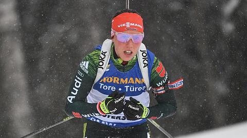 War in dieses Saison gesundheitlich nicht immer auf der Höhe: Biathlon-Olympiasiegerin Laura Dahlmeier.