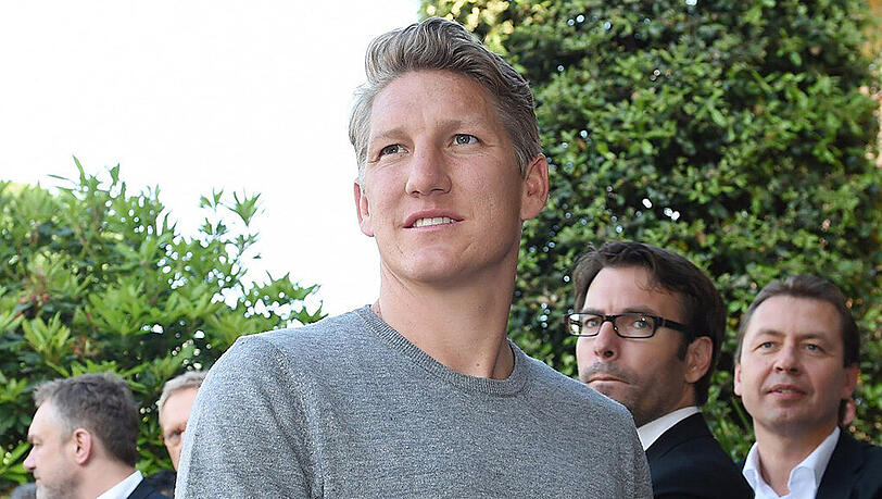 Bastian Schweinsteiger bei der Ankunft in Ascona. Bastian Schweinsteiger bei der Ankunft in Ascona.