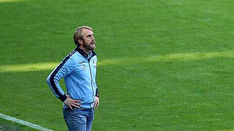 Soll den TSV 1860 aus der Krise führen: Der Interimtrainer der Löwen Daniel Bierofka.