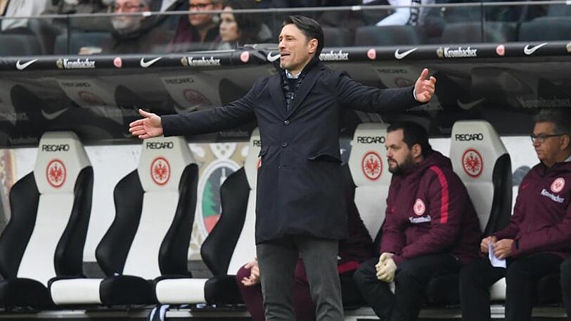 Die Frankfurter von Coach Niko Kovac verloren die letzten beiden Bundesligaspiele.