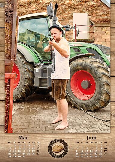 Kartoffelkalender 2018: Die Kalendermotive.